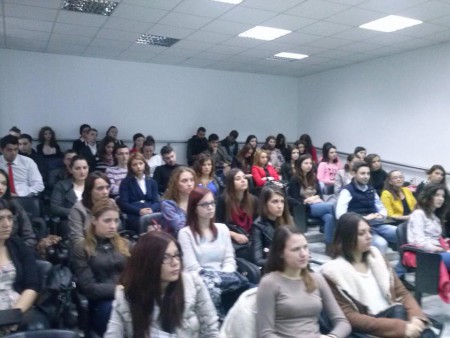 Prezentarea lucrărilor de către studenţi, 13 noiembrie 2014