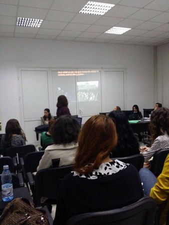 Prezentarea lucrarilor de către studenţi